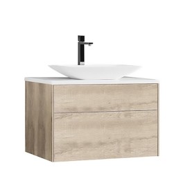 Koupelnová skříňka StoneArt Venice VE-0800pro-1 dubová světlá 80×52