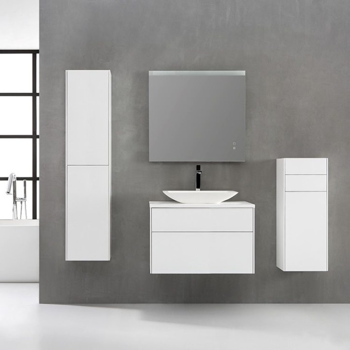 Koupelnová skříňka StoneArt Venice VE-0800pro-1 dubová světlá 80×52