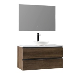 Koupelnový nábytek – set StoneArt Monte Carlo MC-1000pro-4 dubový tmavý 100×52