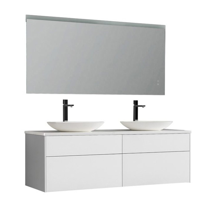 Koupelnový nábytek – set StoneArt Venice VE-1600pro-3 bílý 160×52