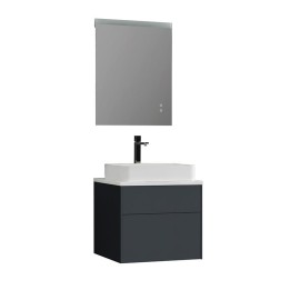 Koupelnový nábytek – set StoneArt Venice VE-0600pro-5 tmavě šedý 60×52