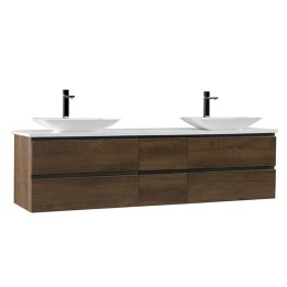 Koupelnová skříňka StoneArt Monte Carlo MC-2000pro-1 dubová tmavá 200×52