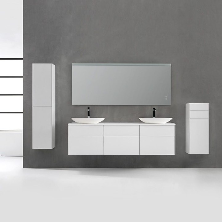 Koupelnová skříňka StoneArt Venice VE-1800pro-3 dubová světlá 180×52