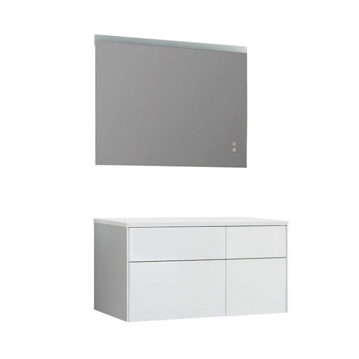 Koupelnový nábytek – set StoneArt Venice VE-1010pro bílý 100×52 pravé provedení