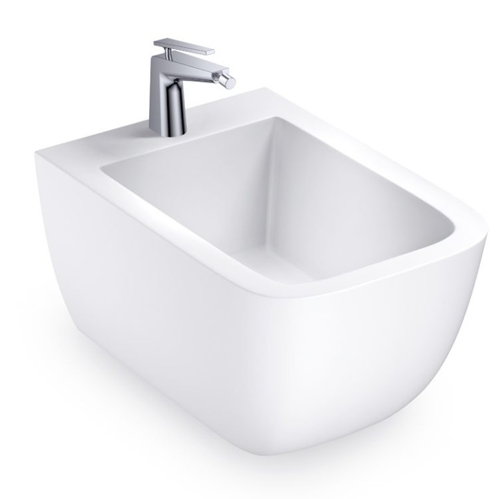 Závěsný bidet StoneArt TFS-110P bílý 52×37 lesklý