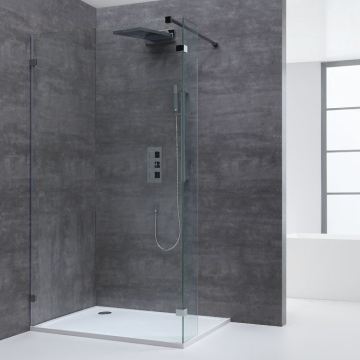 Walk-in sprchová zástěna EAGO AWT LY1501 150×210