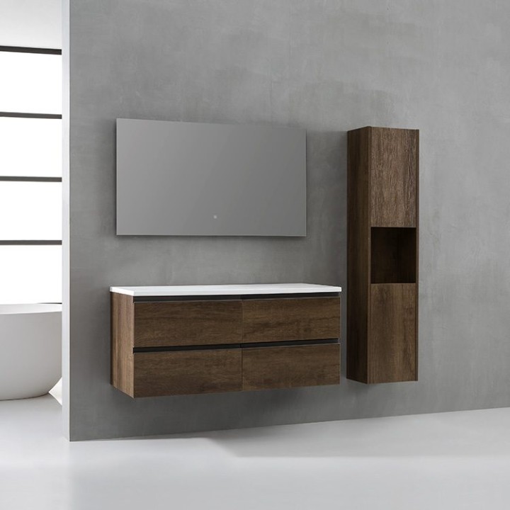 Koupelnový nábytek – set StoneArt Monte Carlo MC-1200pro dubový tmavý 120×52