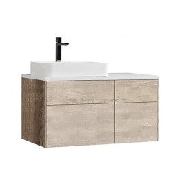Koupelnová skříňka StoneArt Venice VE-1010pro-5 dubová světlá 100×52 levé provedení