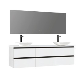 Koupelnový nábytek – set StoneArt Monte Carlo MC-1800pro-2 bílý 180×52