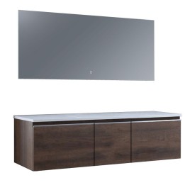 Koupelnový nábytek – set StoneArt Milano ME-1600pro dubový tmavý 160×45