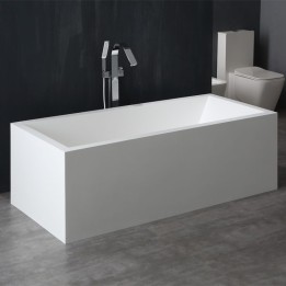 Volně stojící vana StoneArt BS-523 bílá 180×81 lesklá