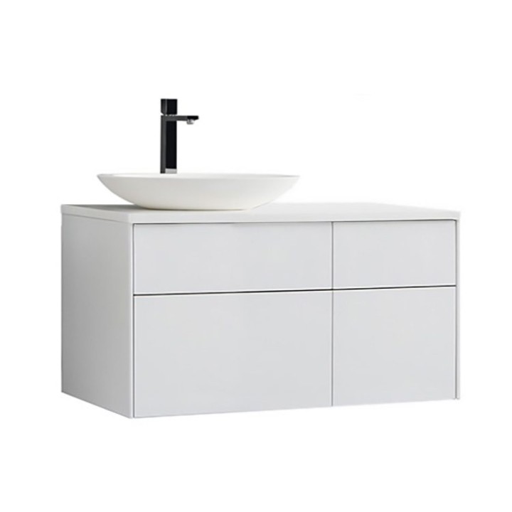 Koupelnová skříňka StoneArt Venice VE-1010pro-3 bílá 100×52 levé provedení