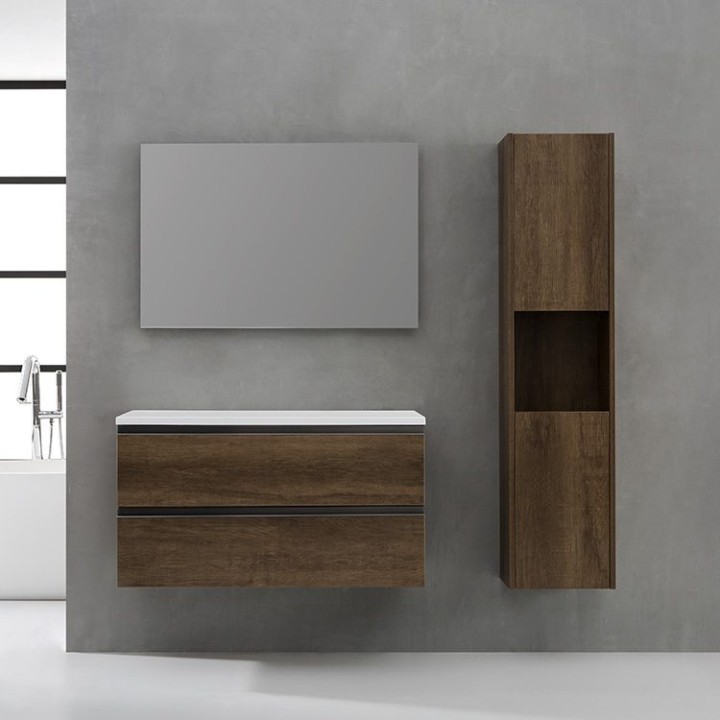 Koupelnový nábytek – set StoneArt Monte Carlo MC-1000pro dubový světlý 100×52