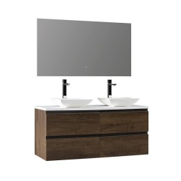 Koupelnový nábytek – set StoneArt Monte Carlo MC-1200pro-2 dubový tmavý 120×52