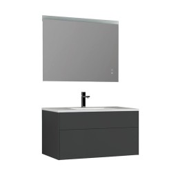 Koupelnový nábytek – set StoneArt Venice VE-1000-II tmavě šedý 100×52