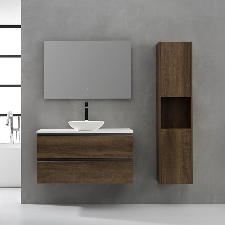 Koupelnový nábytek – set StoneArt Monte Carlo MC-1000pro-2 dubový světlý 100×52