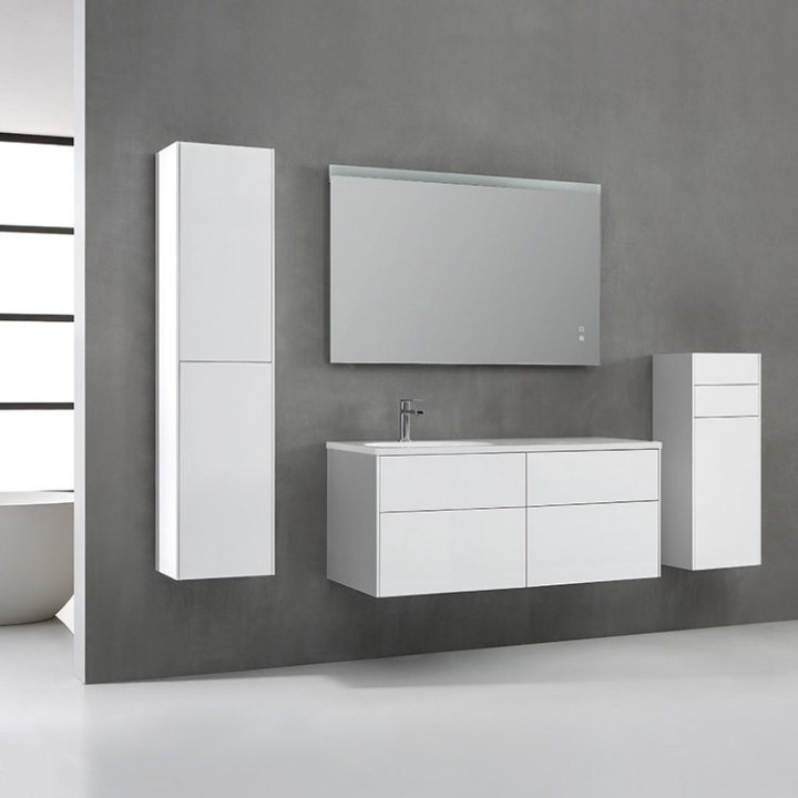 Koupelnová skříňka StoneArt Venice VE-1210-I bílá 120×52 levé provedení