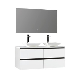 Koupelnový nábytek – set StoneArt Monte Carlo MC-1200pro-2 bílý 120×52