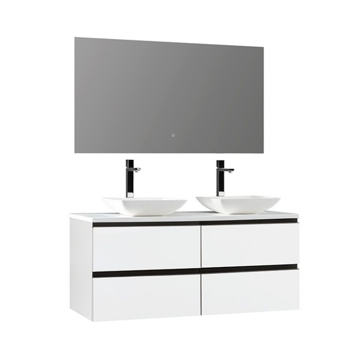 Koupelnový nábytek – set StoneArt Monte Carlo MC-1200pro-2 bílý 120×52