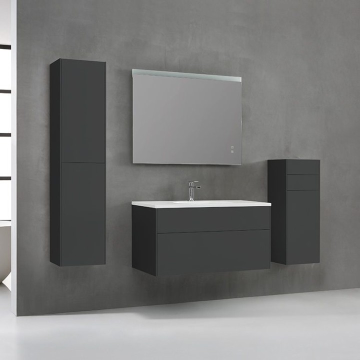 Koupelnový nábytek – set StoneArt Venice VE-1000-I tmavě šedý 100×52