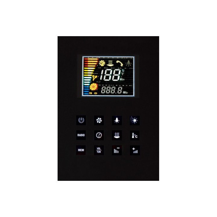 Parní sprchový box EAGO AWT DZ972F8 bílý 150×95