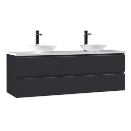 Koupelnová skříňka StoneArt Monte Carlo MC-1600pro-4 tmavě šedá 160×52