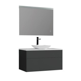 Koupelnový nábytek – set StoneArt Venice VE-1000pro-2 tmavě šedý 100×52