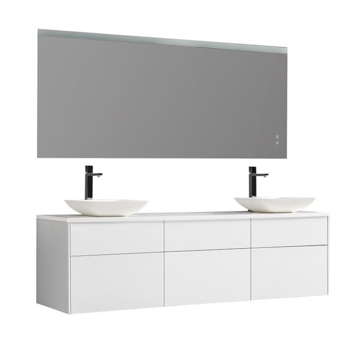 Koupelnový nábytek – set StoneArt Venice VE-1800pro-2 bílý 180×52
