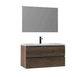 Koupelnový nábytek – set StoneArt Monte Carlo MC-1000 dubový tmavý 100×52