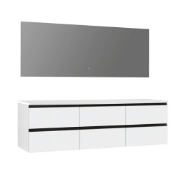 Koupelnový nábytek – set StoneArt Monte Carlo MC-1800pro bílý 180×52