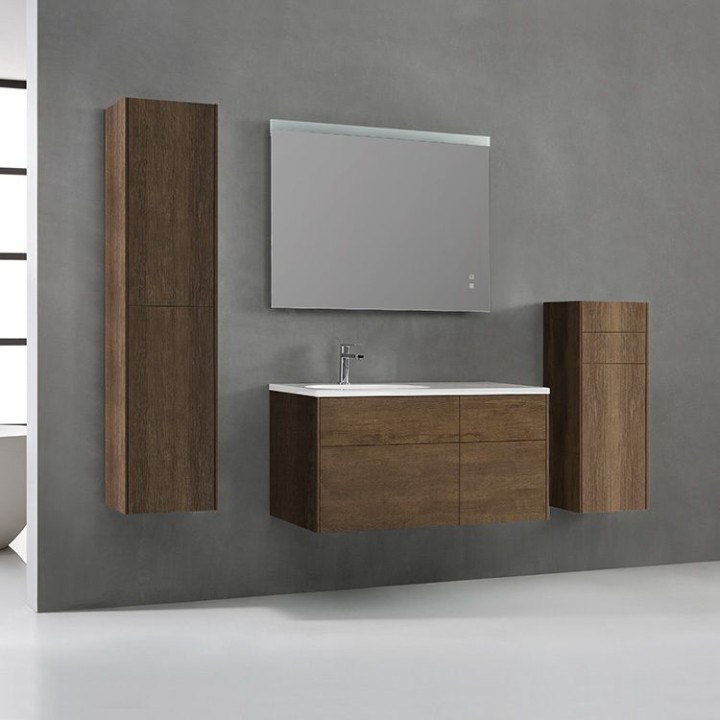 Koupelnový nábytek – set StoneArt Venice VE-1010-I dubový tmavý 100×52 levé provedení