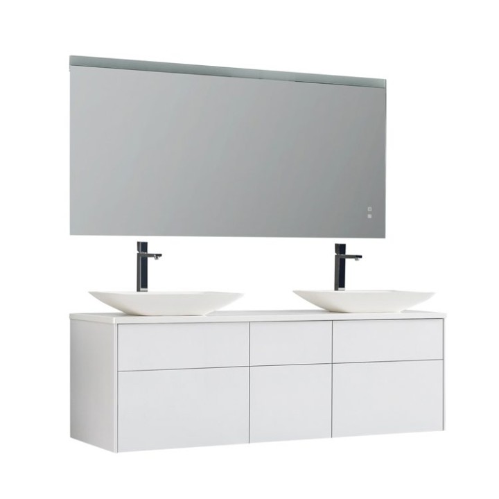 Koupelnový nábytek – set StoneArt Venice VE-1610pro-1 bílý 160×52
