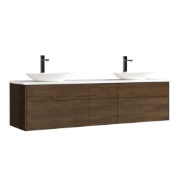 Koupelnová skříňka StoneArt Venice VE-2000pro-3 dubová tmavá 200×52