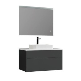 Koupelnový nábytek – set StoneArt Venice VE-1000pro-5 tmavě šedý 100×52