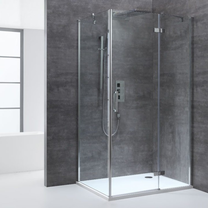 Sprchový kout EAGO AWT LBS1205 120×90 pravé provedení