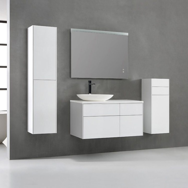 Koupelnový nábytek – set StoneArt Venice VE-1010pro-3 bílý 100×52 levé provedení