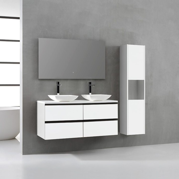 Koupelnová skříňka StoneArt Monte Carlo MC-1200pro-2 bílá 120×52