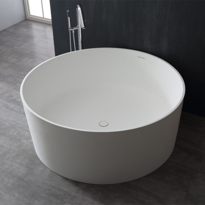 Volně stojící vana StoneArt BS-507 bílá 150×150 matná