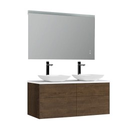 Koupelnový nábytek – set StoneArt Venice VE-1200pro-2 dubový tmavý 120×52
