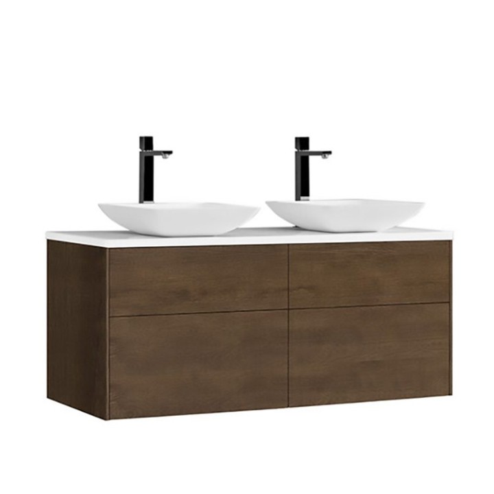Koupelnová skříňka StoneArt Venice VE-1200pro-2 dubová tmavá 120×52