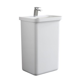 Volně stojící umyvadlo StoneArt LZ518 bílé 52×45 lesklé