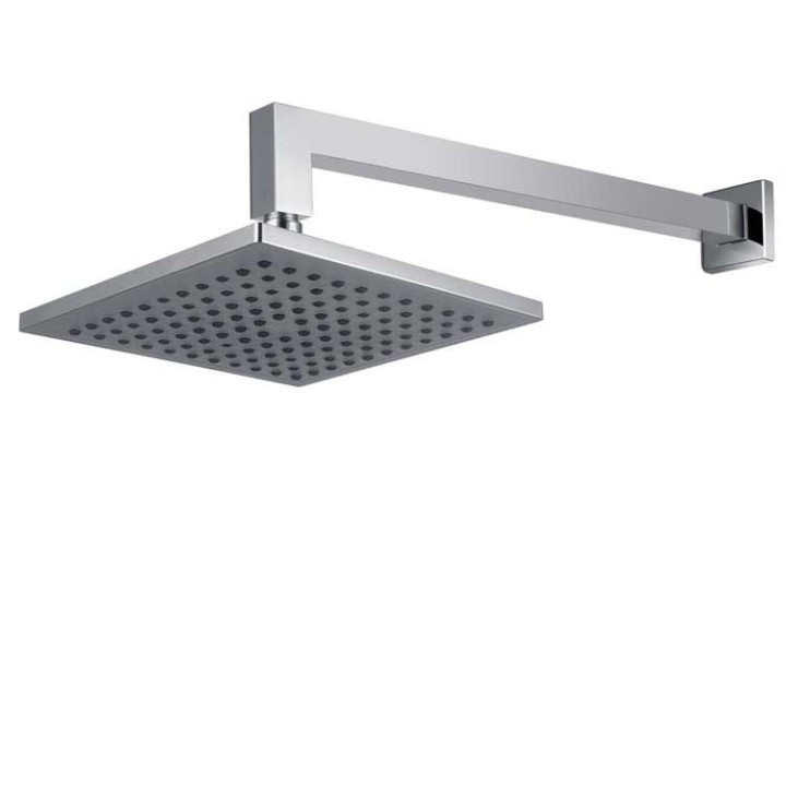 Dešťová sprcha StoneArt 820240 chrom 20×20 cm hranatá