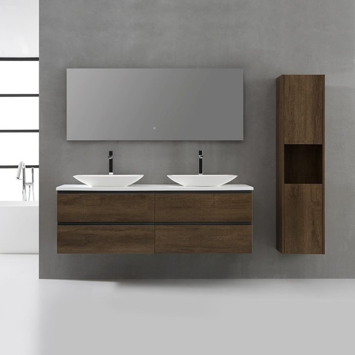 Koupelnová skříňka StoneArt Monte Carlo MC-1600pro-1 tmavě šedá 160×52