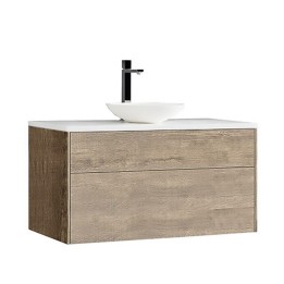 Koupelnová skříňka StoneArt Venice VE-1000pro-4 dubová světlá 100×52