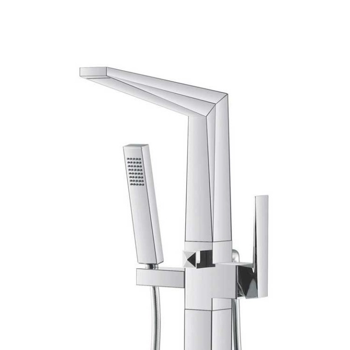 Volně stojící baterie StoneArt Grande 730700 chrom 107 cm