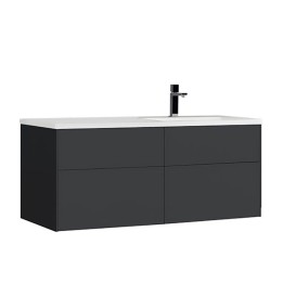 Koupelnová skříňka StoneArt Venice VE-1210-II tmavě šedá 120×52 pravé provedení