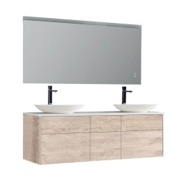 Koupelnový nábytek – set StoneArt Venice VE-1610pro-3 dubový světlý 160×52