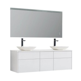 Koupelnový nábytek – set StoneArt Venice VE-1610pro-2 bílý 160×52