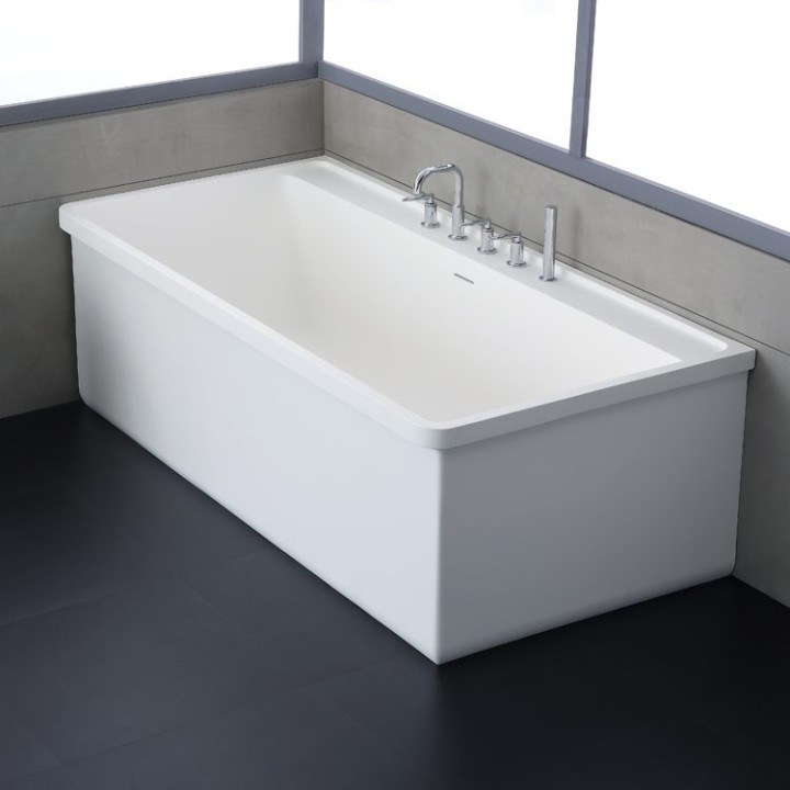 Volně stojící vana StoneArt BS-537 bílá 180×88 lesklá