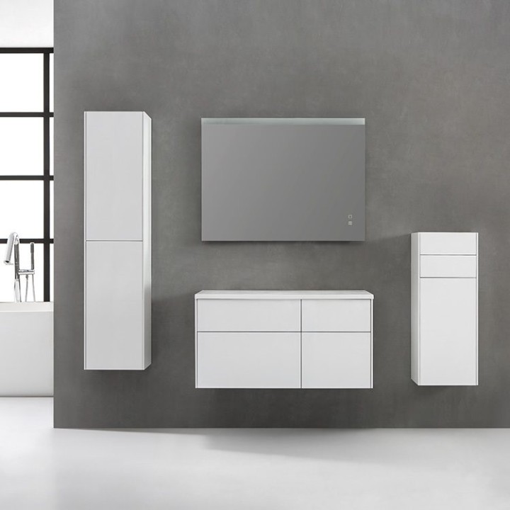 Koupelnová skříňka StoneArt Venice VE-1010pro tmavě šedá 100×52 pravé provedení